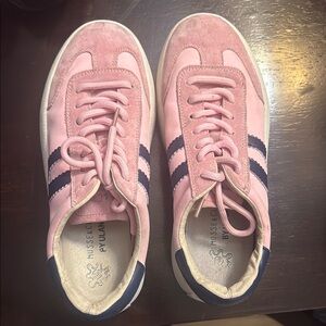Musse & Cloud Pink and Navy Sneakers